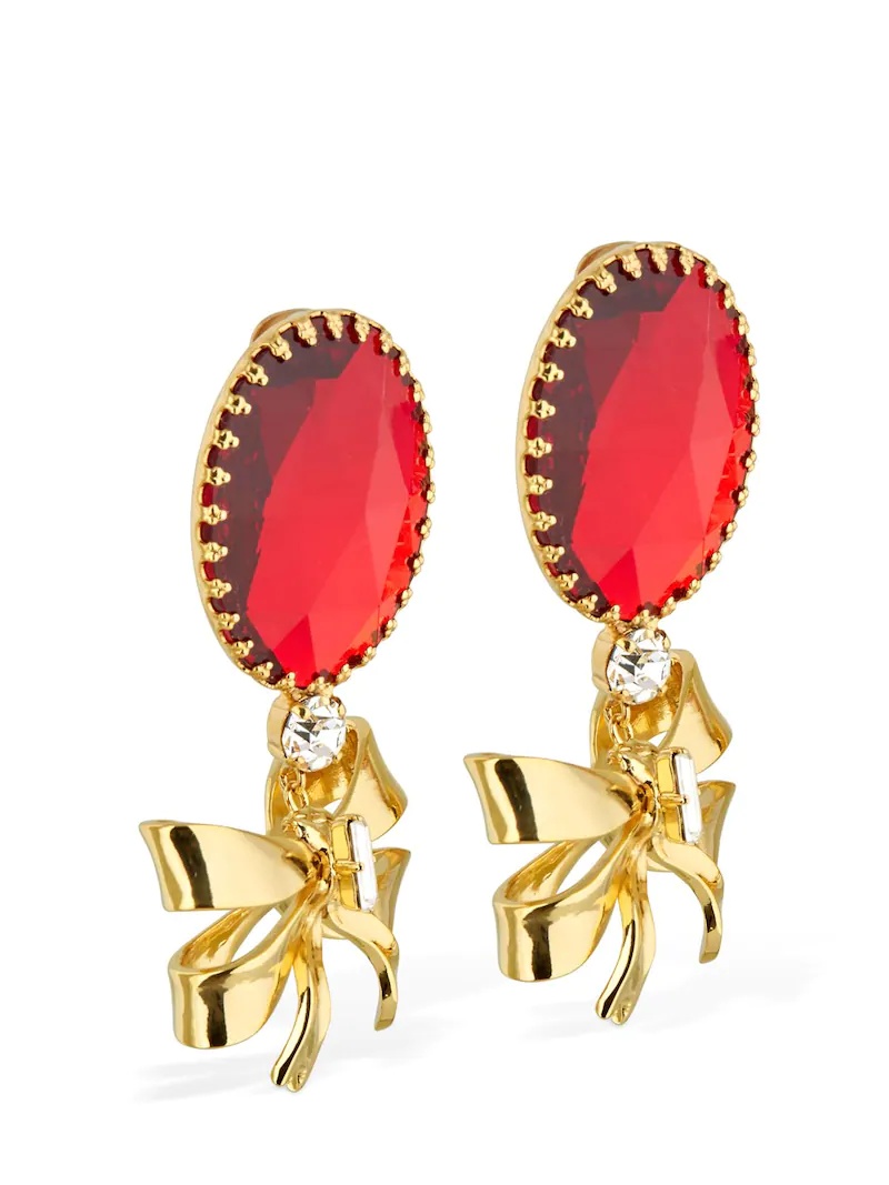 RIBBON CLIP-ON EARRINGS - 2