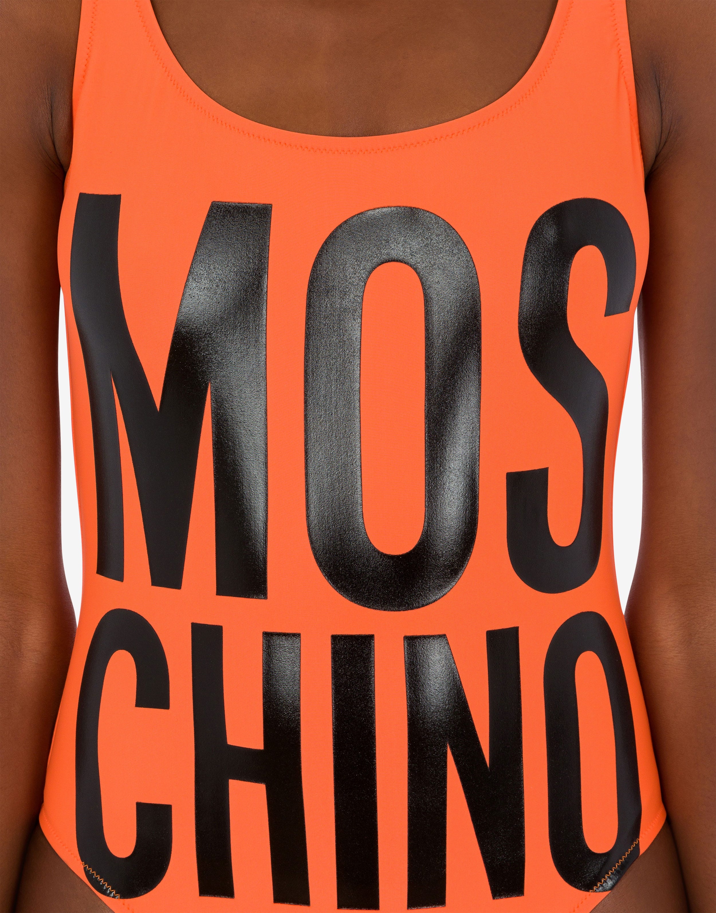 MAXI LOGO PRINT ONE-PIECE SWIMSUIT - 4