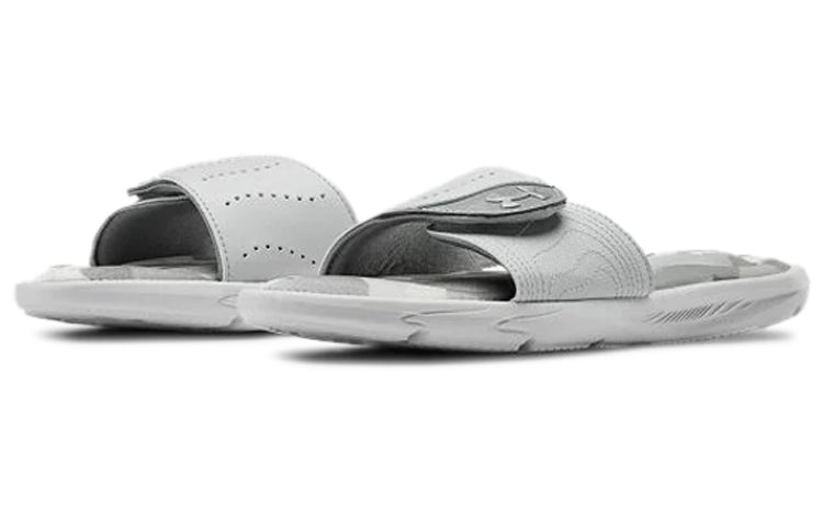 (WMNS) Under Armour Ignite Ix Spectrum Slippers White/Grey 3022719-101 - 3