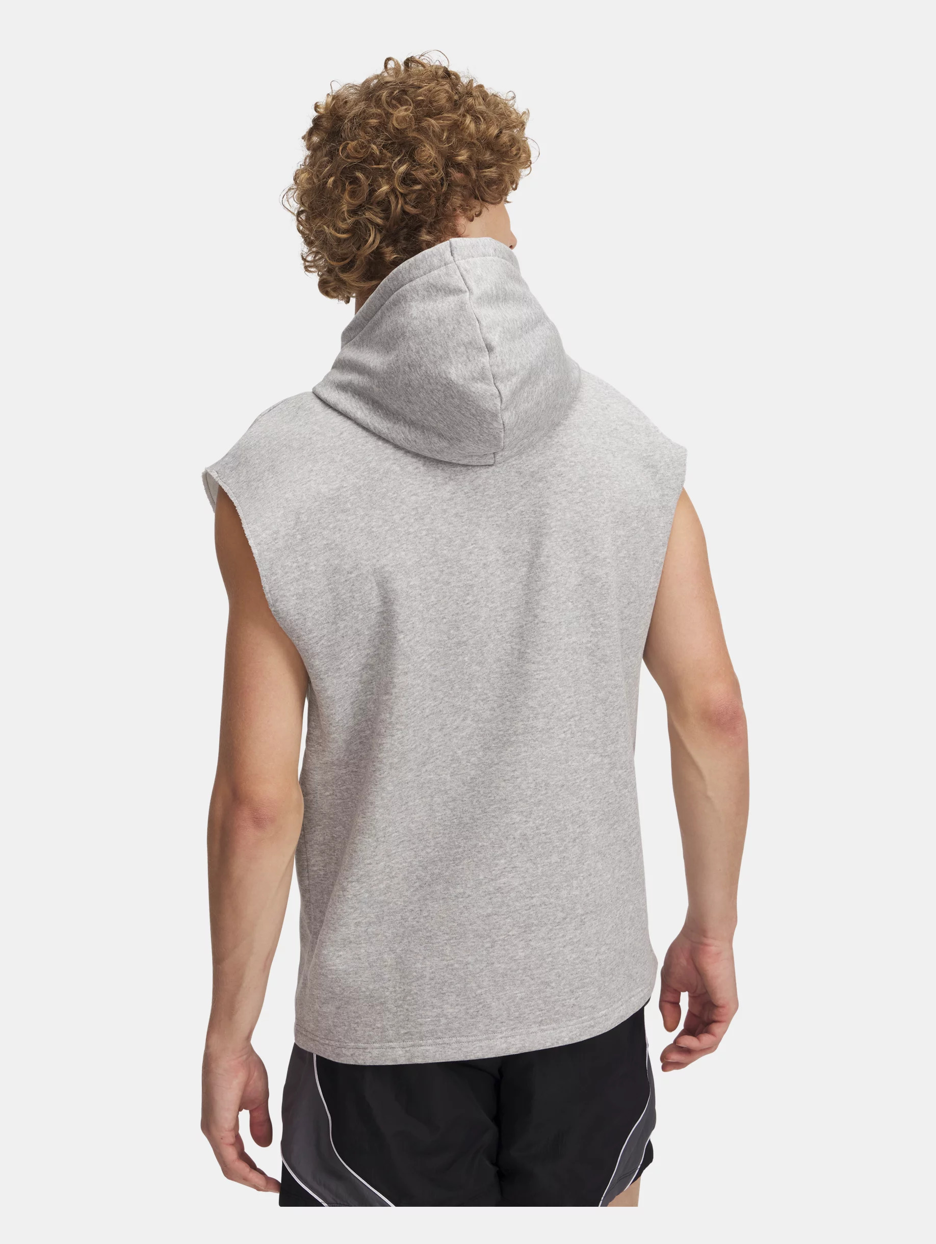 Men's UA Icon Fleece Sleeveless Hoodie - 2