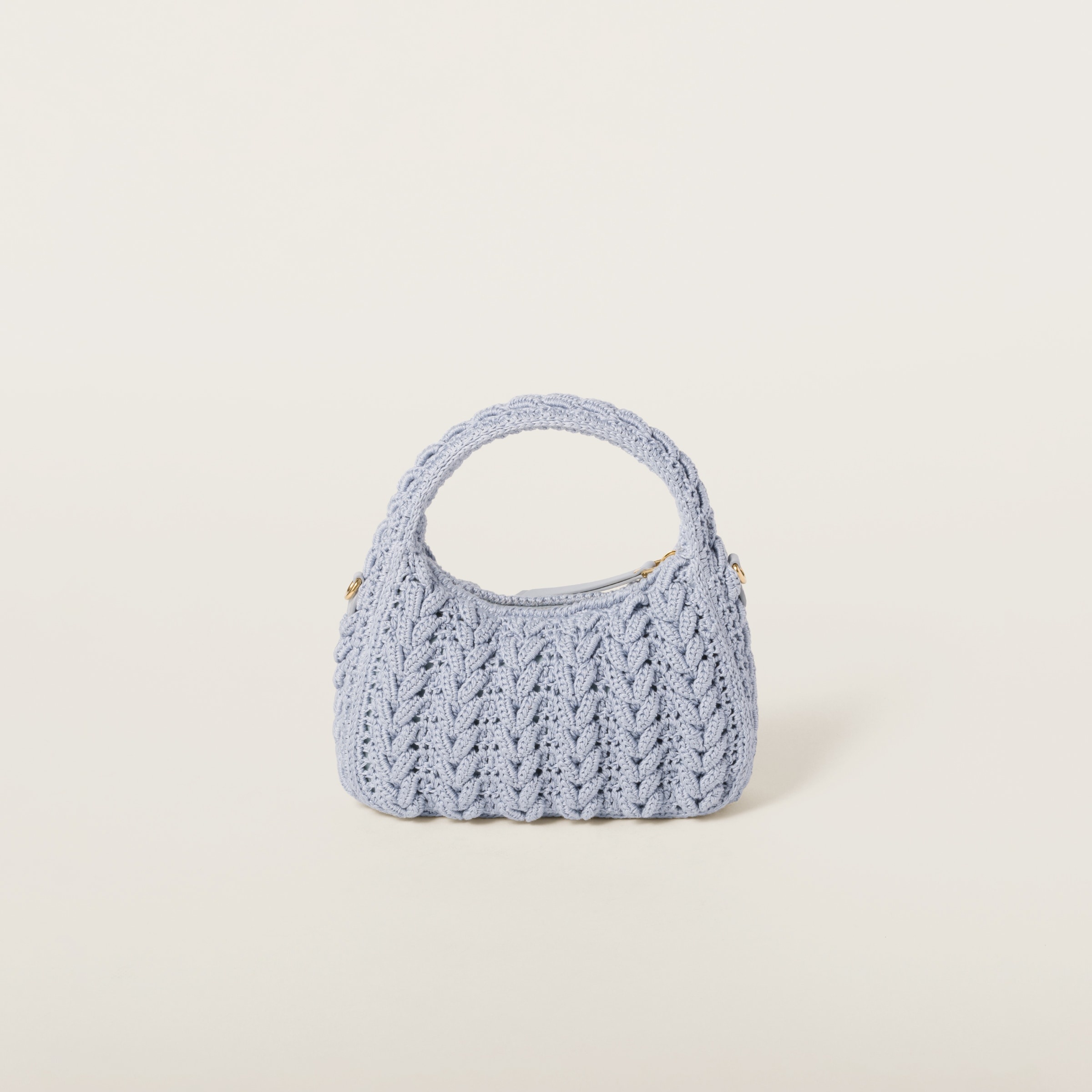 Wander woven cotton hobo bag - 4
