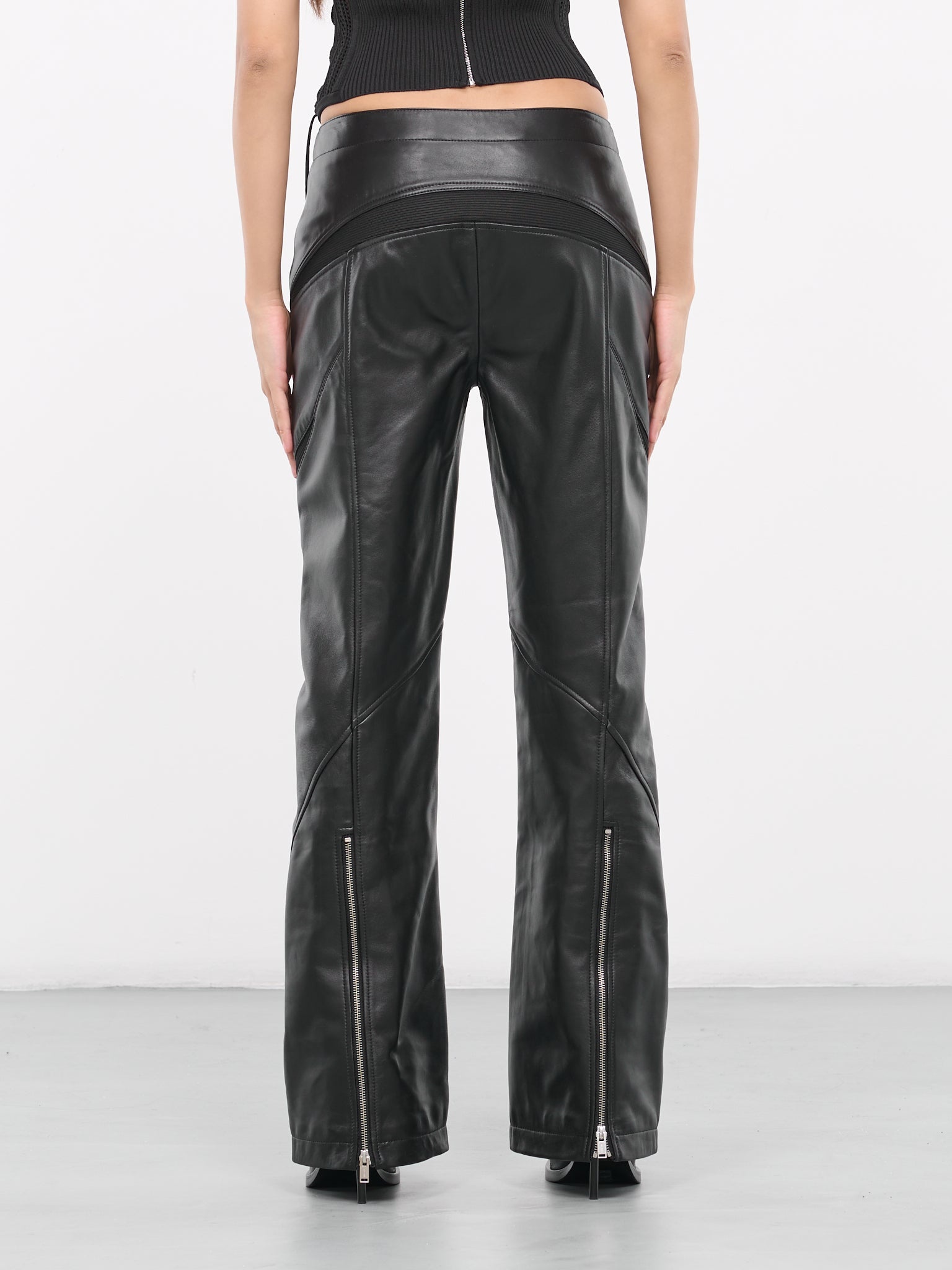 Leather Moto Pants - 3
