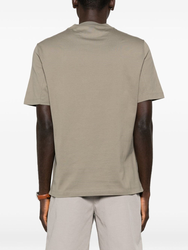Brunello Cucinelli Logo cotton t-shirt outlook