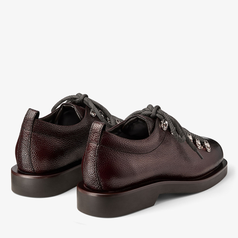 JIMMY CHOO Reeves Lace Up
Chocolate Scotch Grain Leather Lace Up Shoes outlook