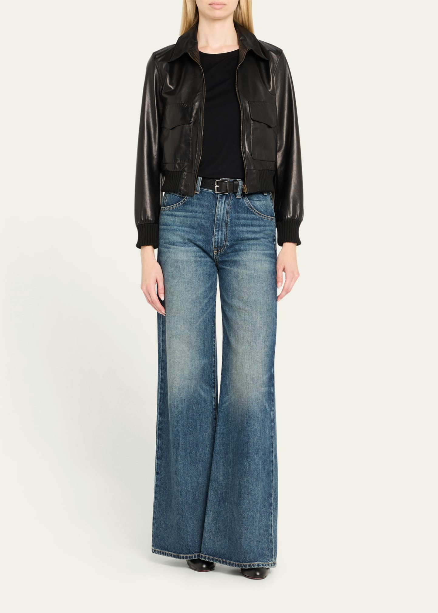 Redley Leather Bomber Jacket - 2