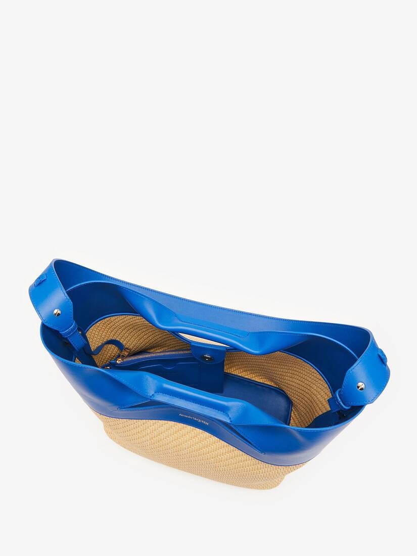 Women's The Bow in Natural/electric Blue - 4