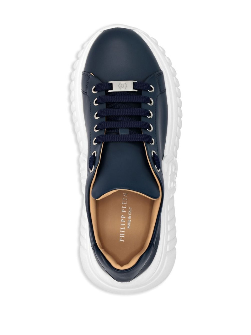 Supersonic leather sneakers 3