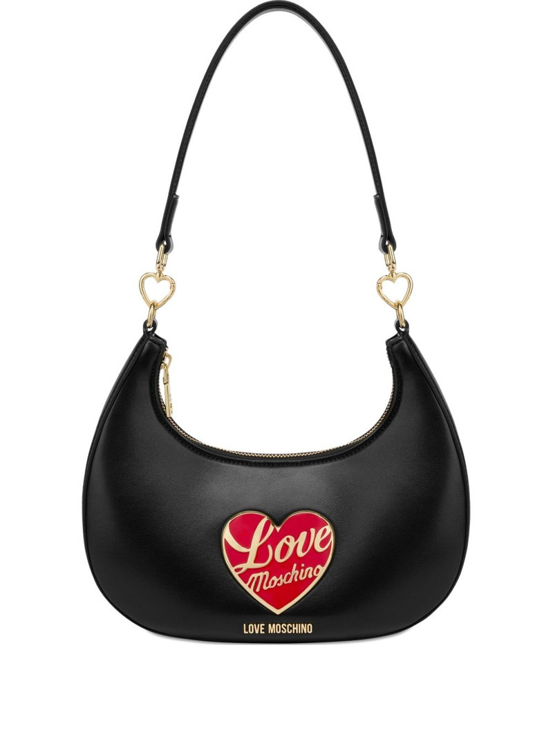 heart-plaque shoulder bag 1