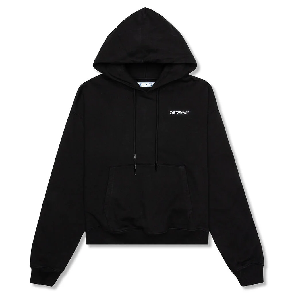 OFF-WHITE C/O VIRGIL ABLOH CARAVAGGIO CROWNING OVER HOODIE - BLACK/WHITE - 1
