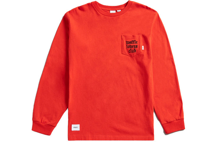 Vans Vault x WTAPS Long Sleeve T-Shirt 'Orange' VN0A4TRCZXT1 - 2