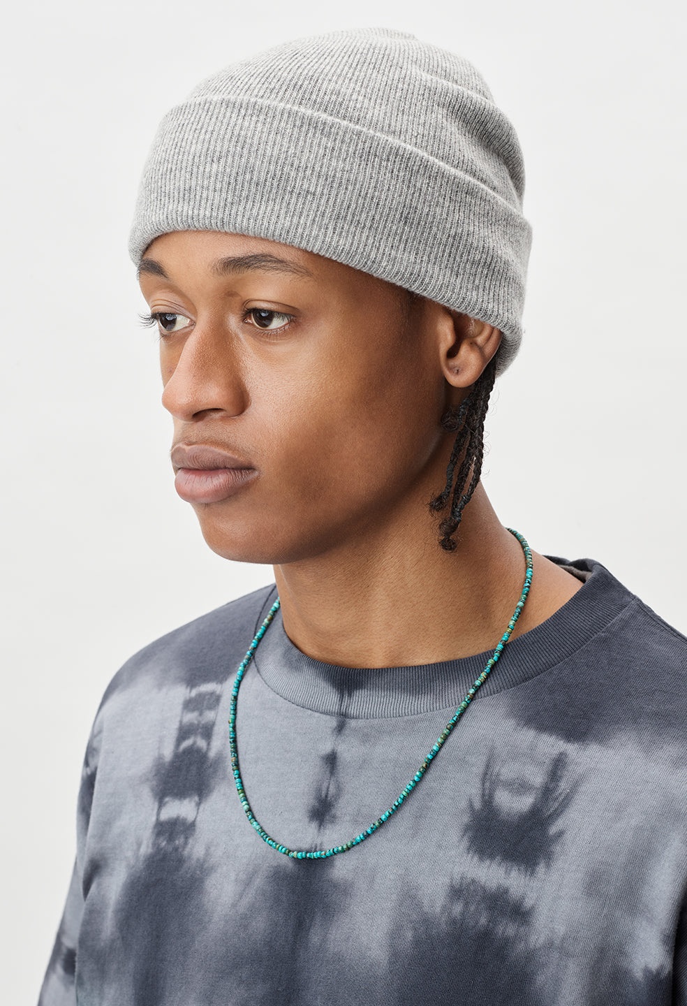 CASHMERE BLEND SURPLUS BEANIE - 3