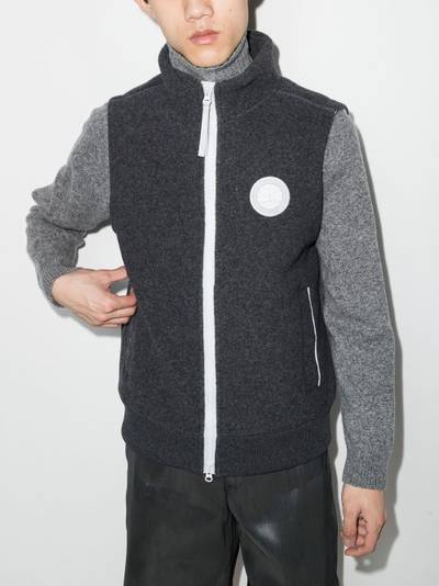 Canada Goose Mersey fleece gilet outlook