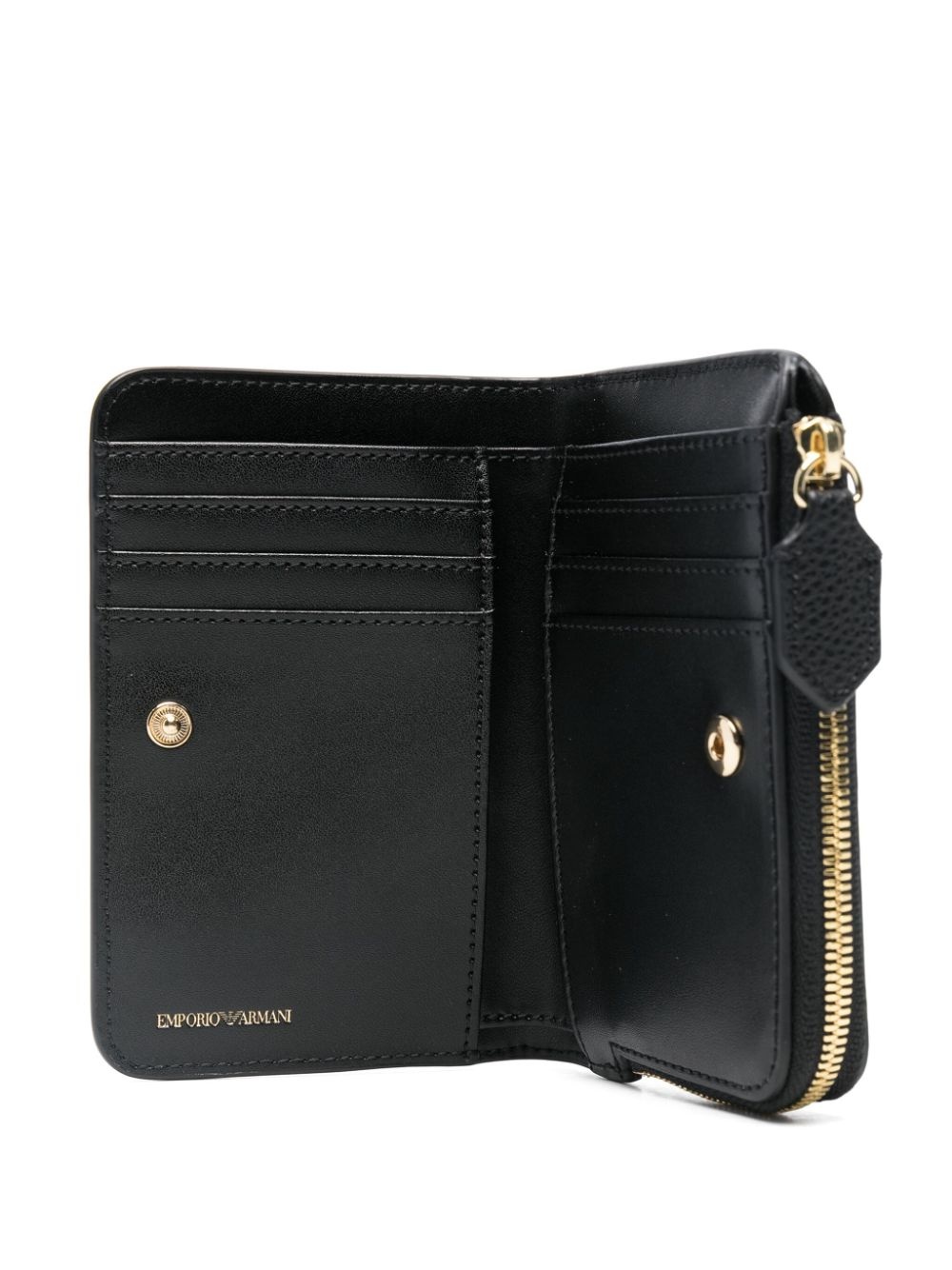 logo-debossed wallet - 3