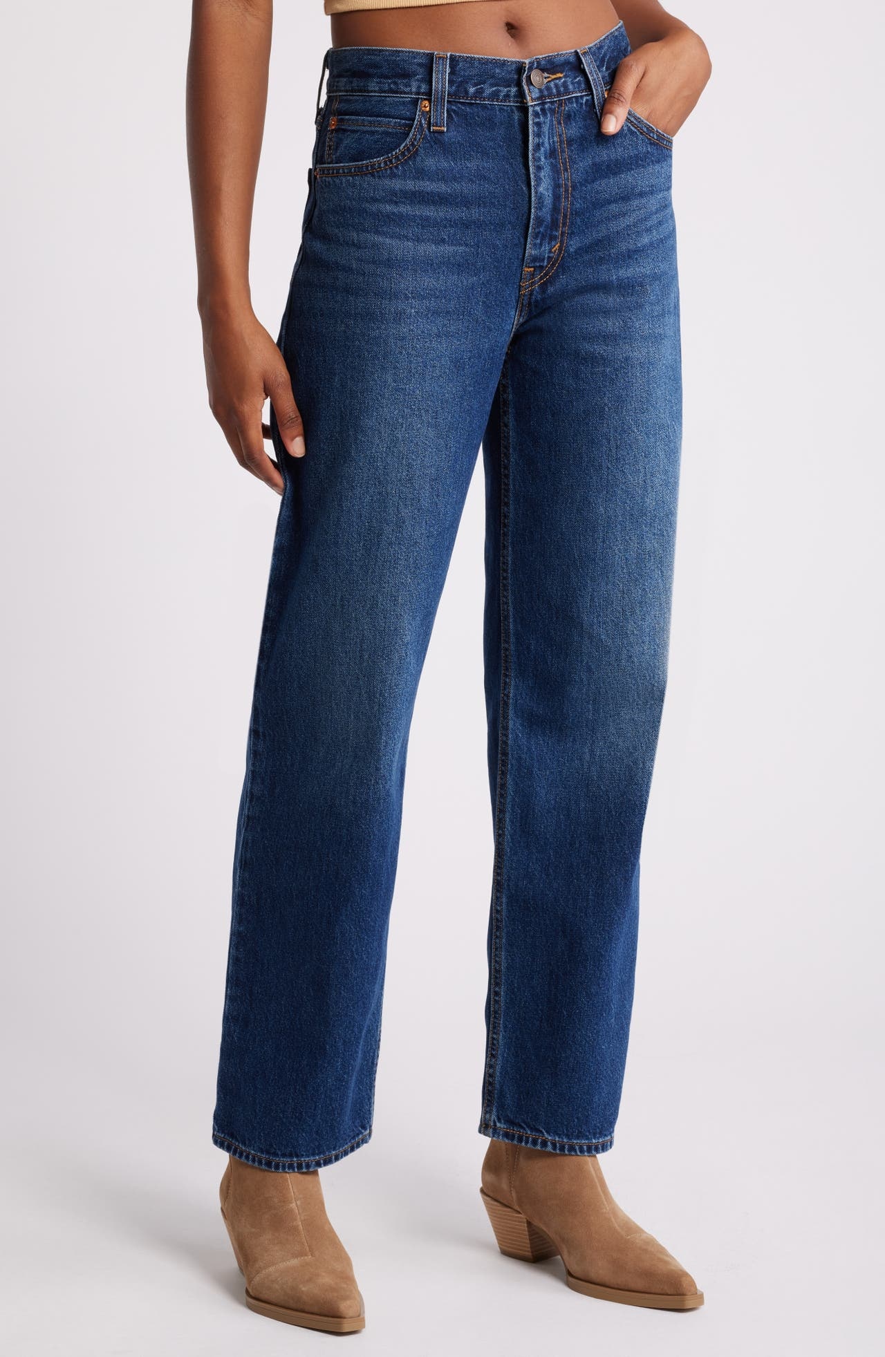 levi's Dad Baggy Straight Leg Jeans in Shes Nice at Nordstrom - 1