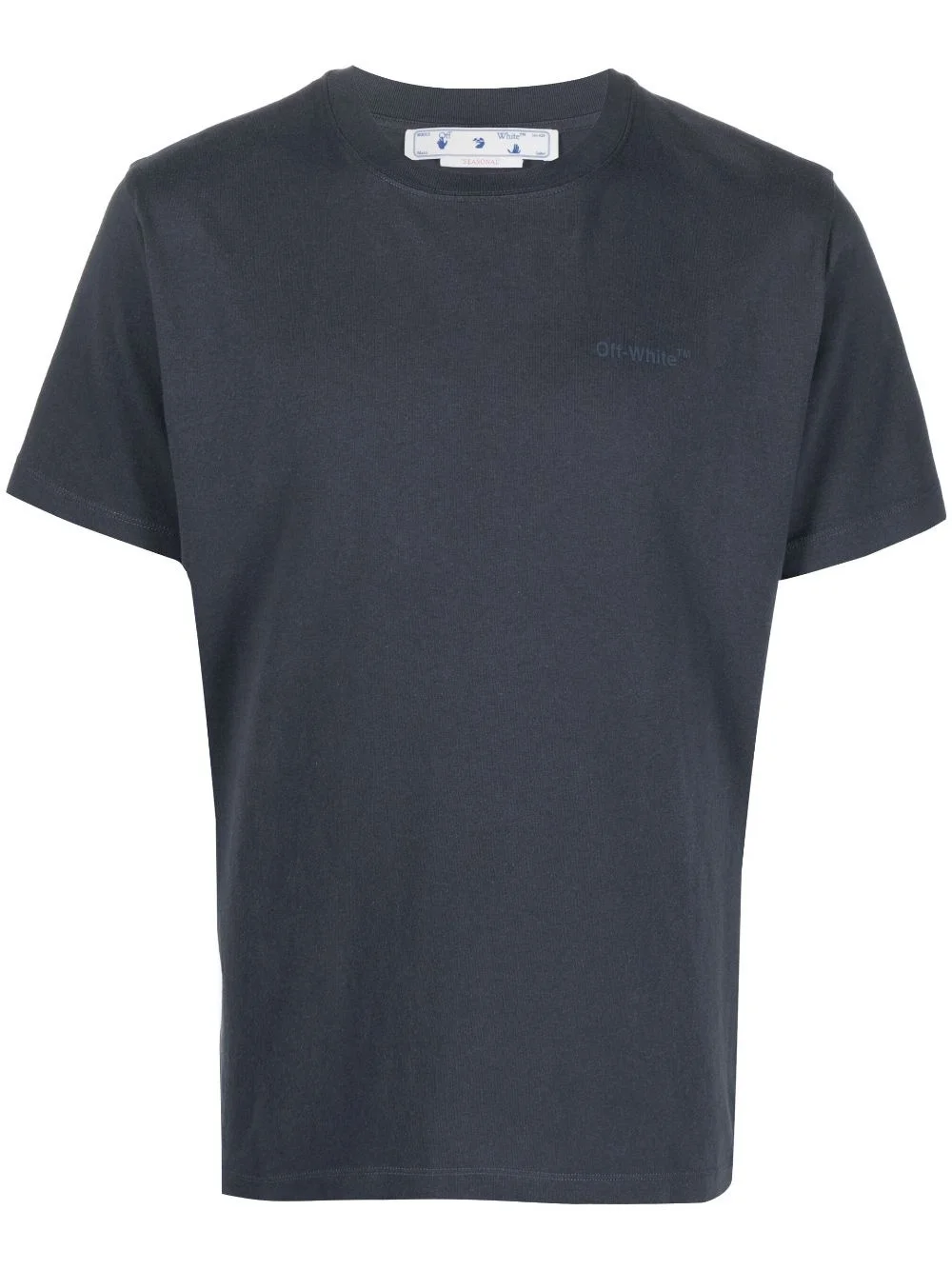 Diag round-neck T-shirt - 1