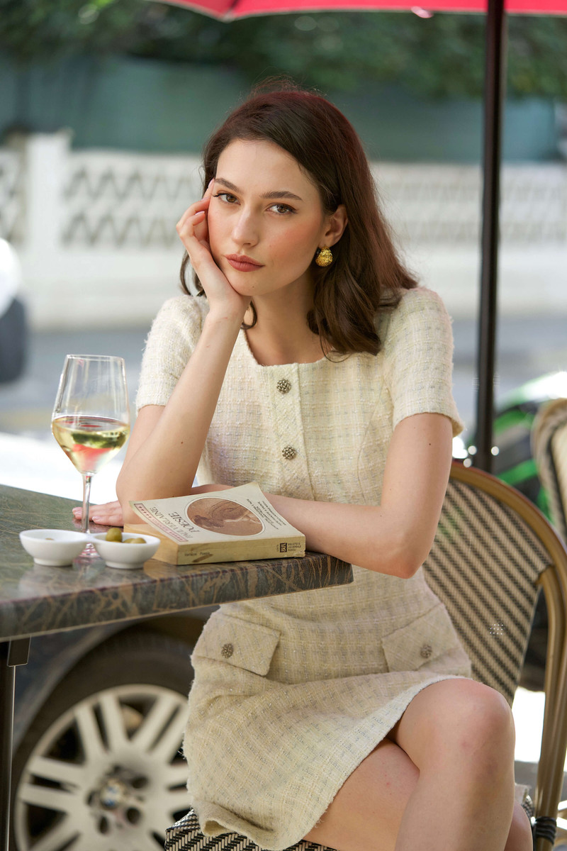 Dina Tweed Dress 4