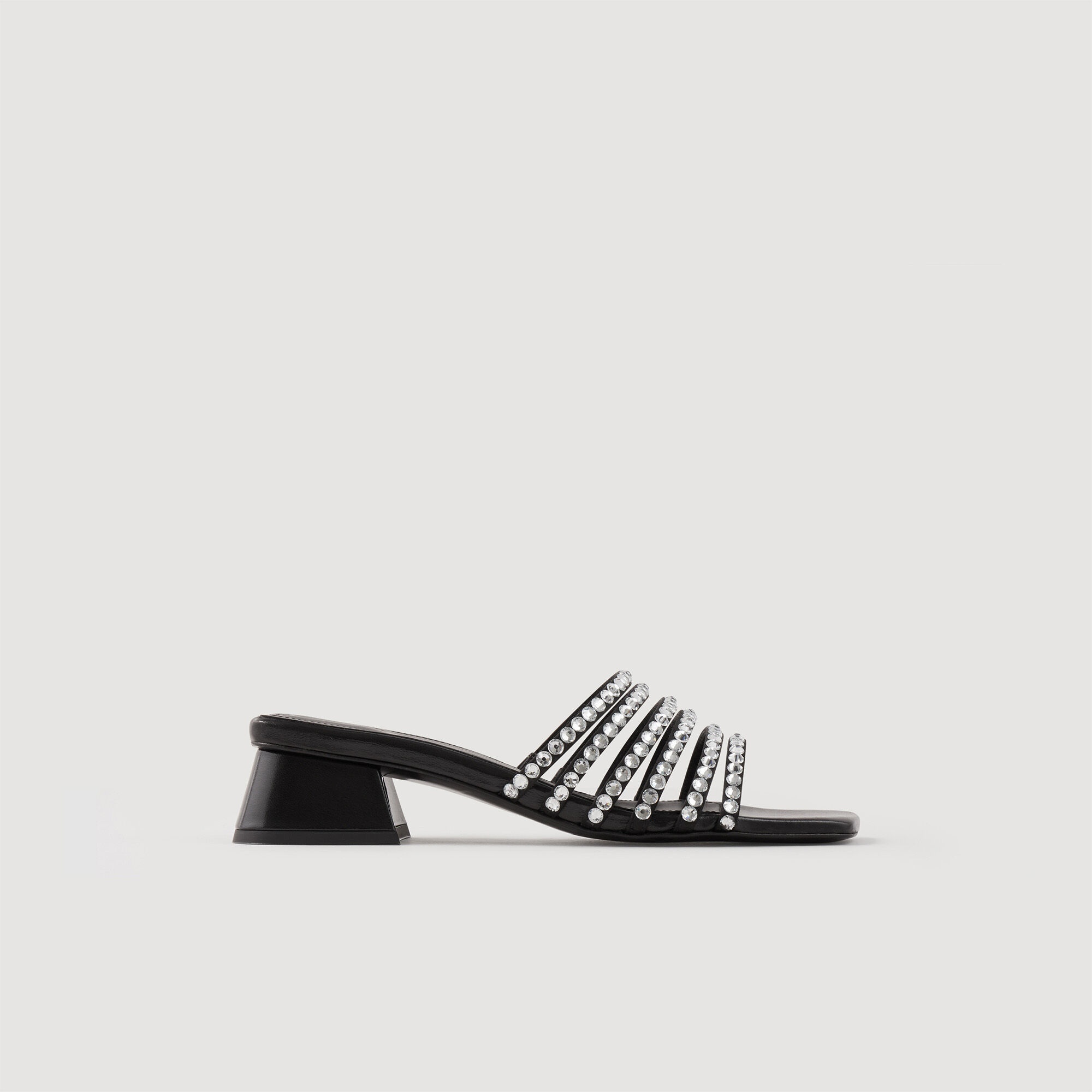 RHINESTONE MULES - 2