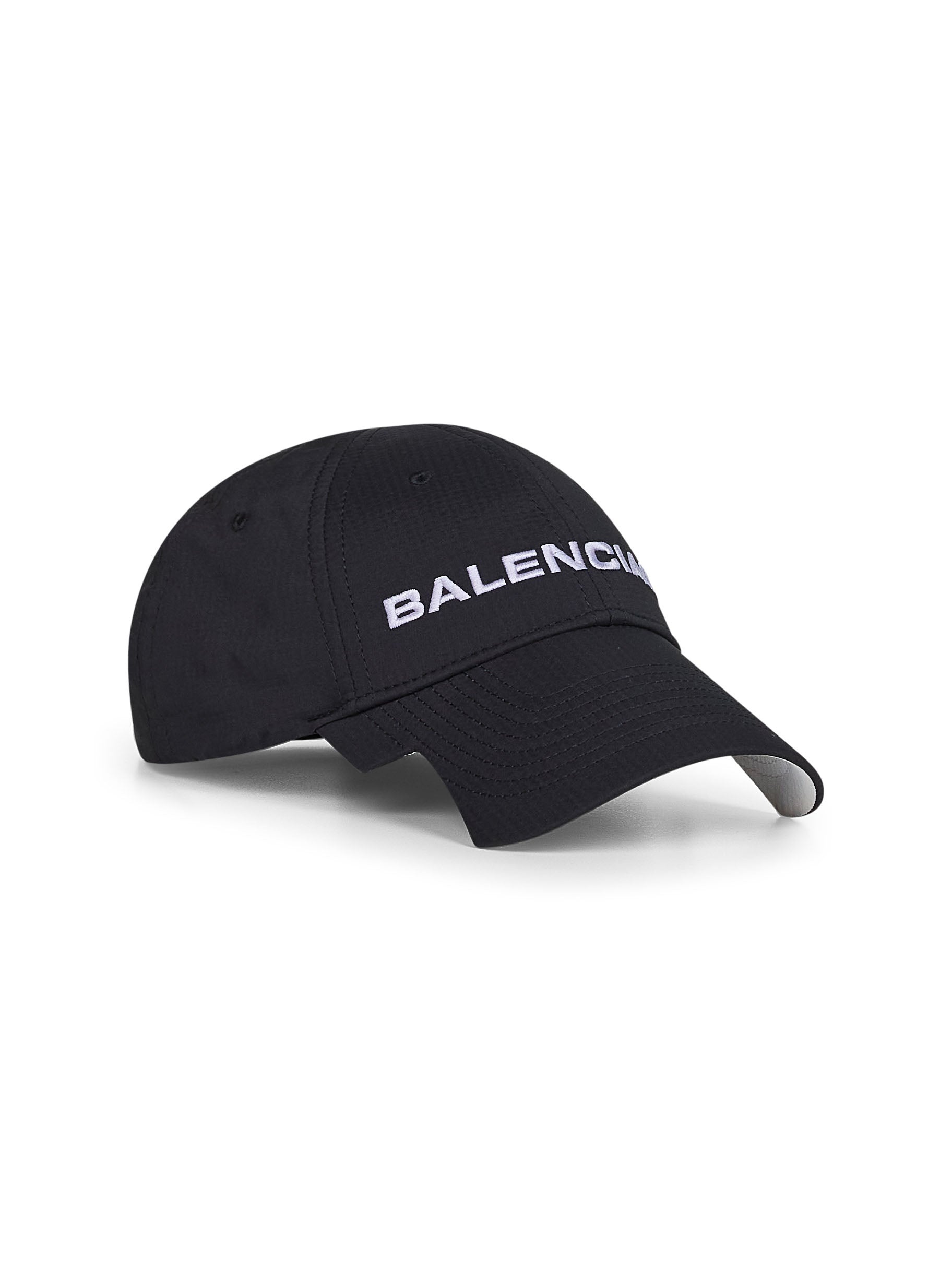 Black technical drill Logo cap - 2