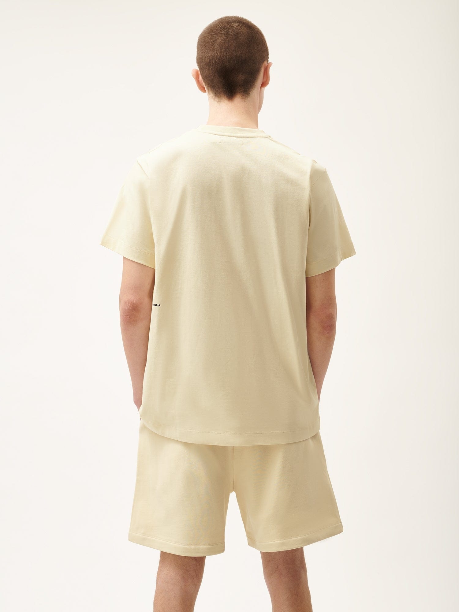 Mens 365 Midweight T-Shirt - Travertine Beige - 3