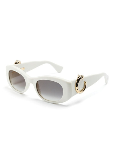 Cartier PanthÃ¨re C rectangle-frame sunglasses outlook