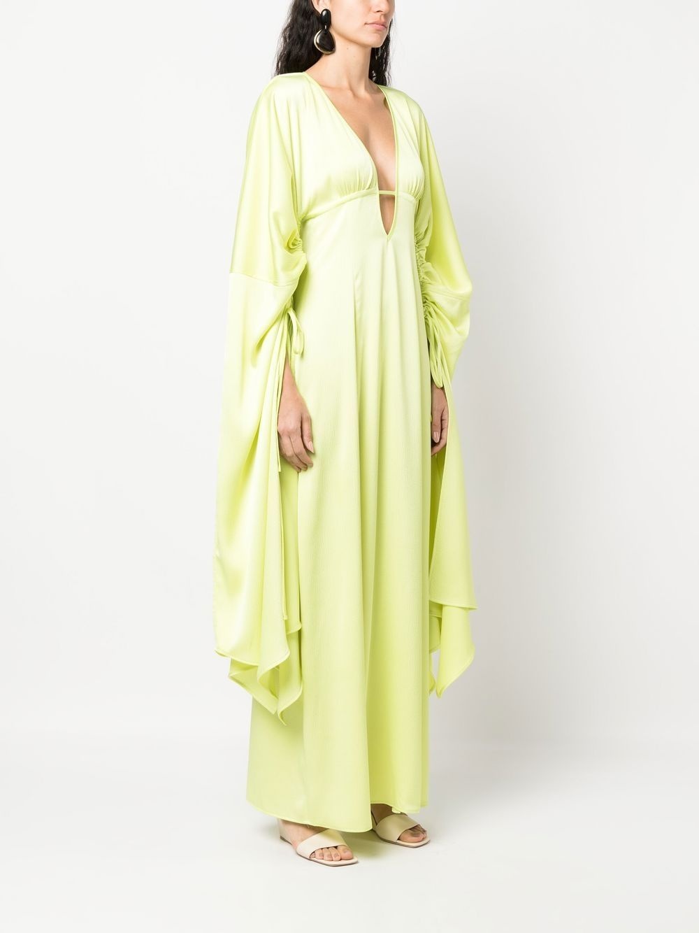 Winona satin-finish long dress - 3