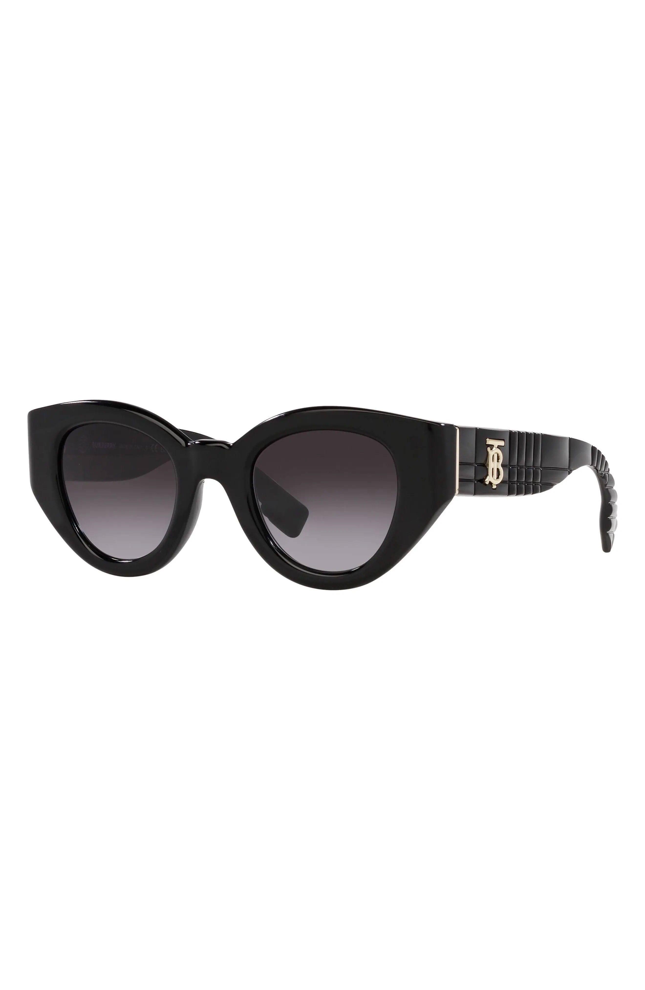 エレガント★Burberry Briar 47mm グラデーション サングラス Burberry Briar 47mm Gradient Small Phantos Sunglasses