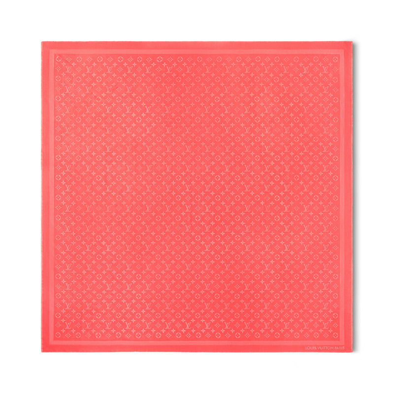 Monogram Classic Shawl 1