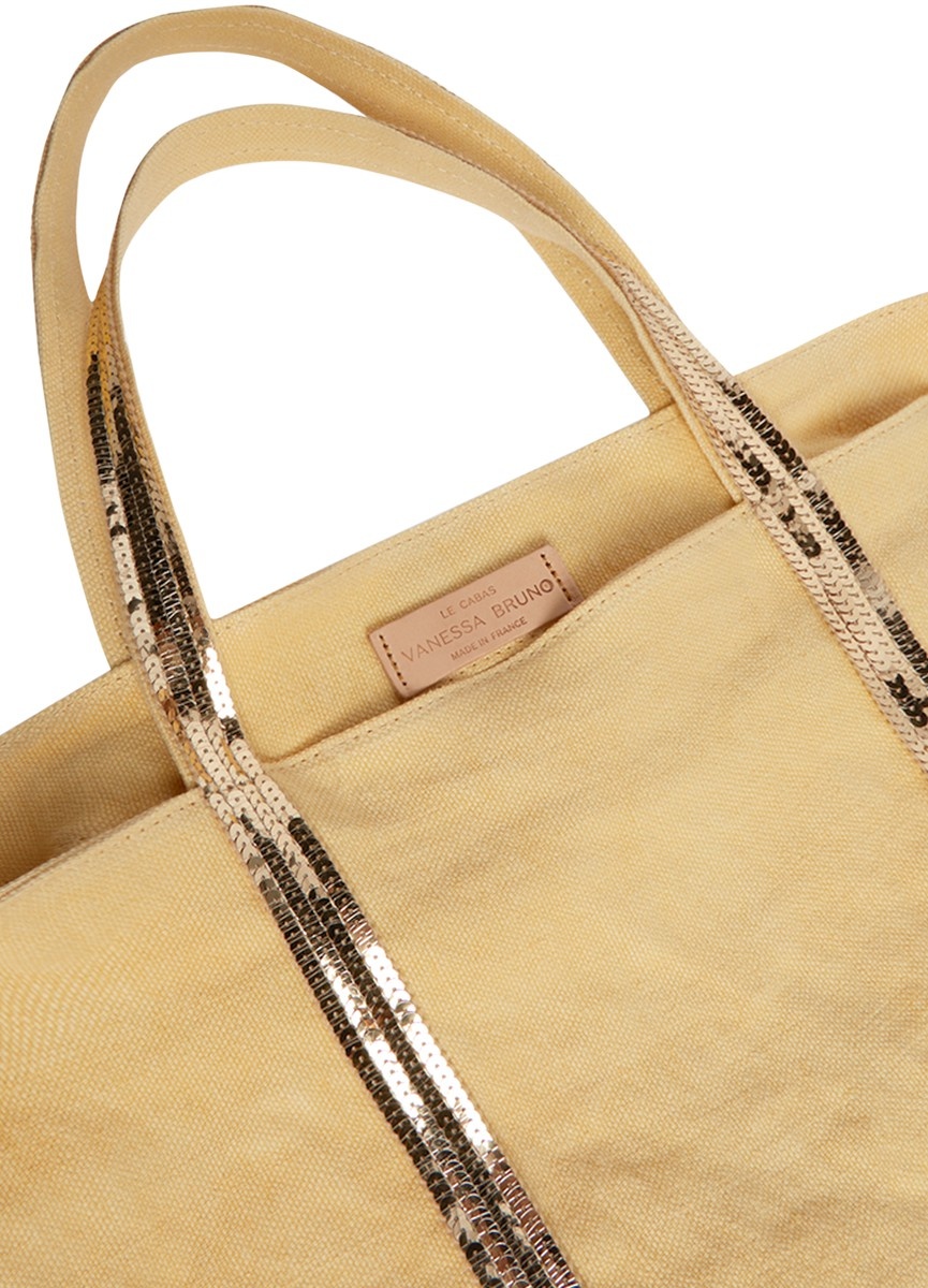 Linen XL cabas tote - 5