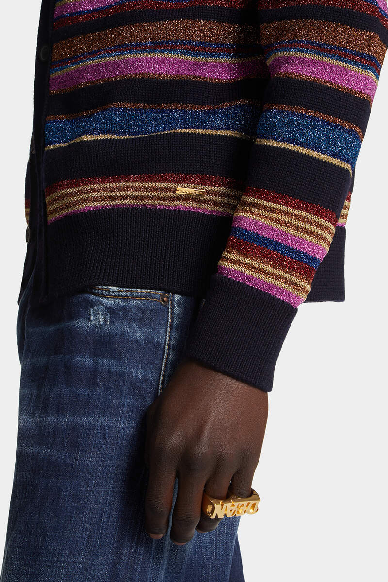 STRIPED CARDIGAN - 5