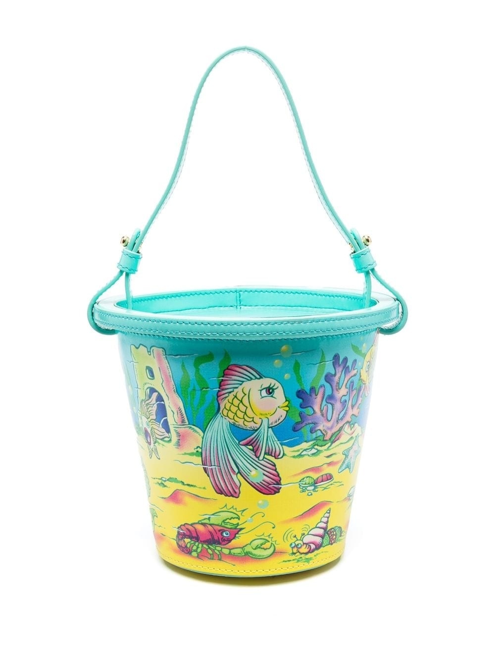 fish-print bucket bag - 1