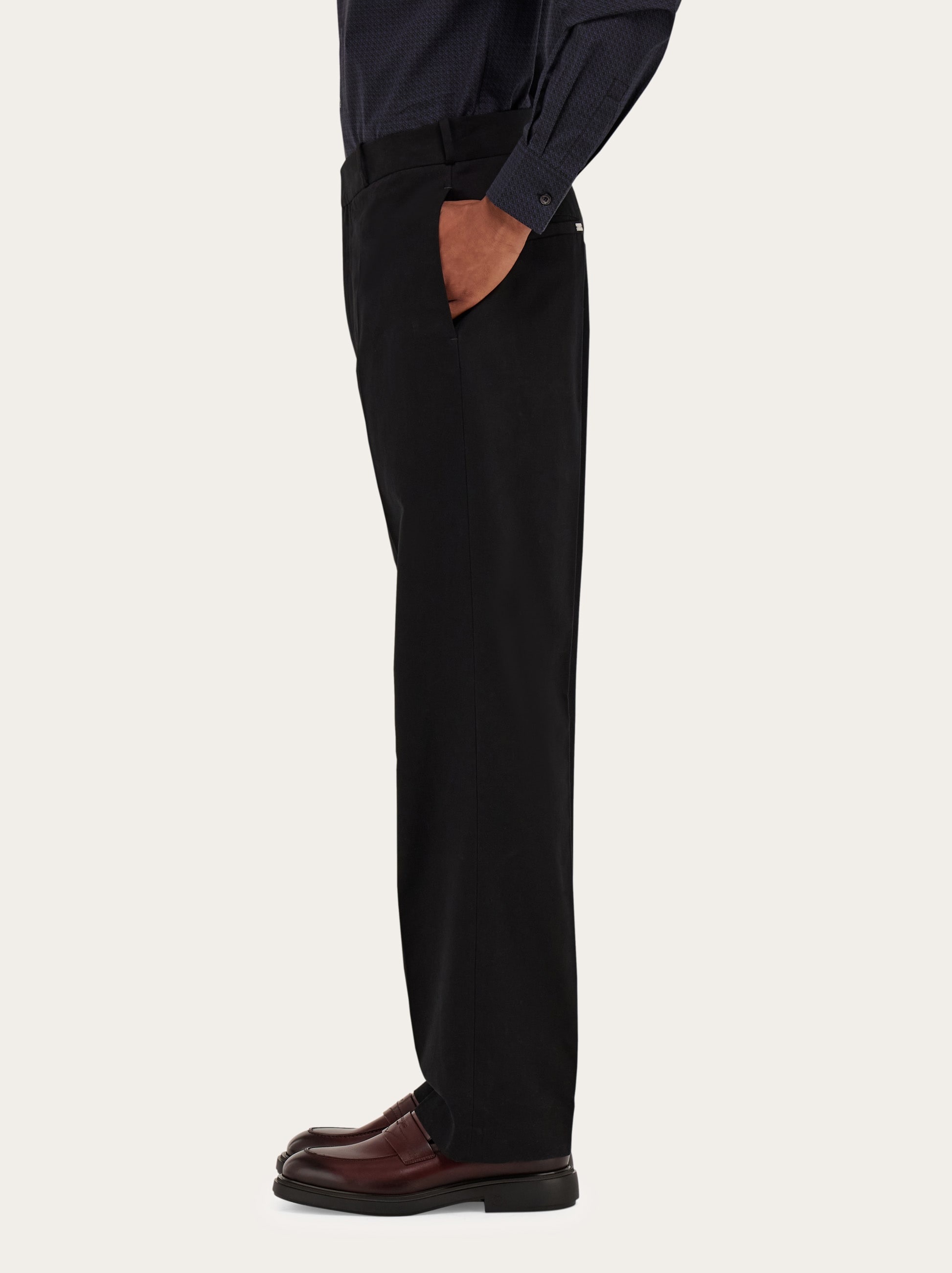 Cotton canvas pants - 3