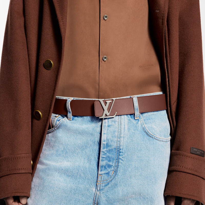 LV Initiales Monogram Pigment 40mm Reversible Belt 5