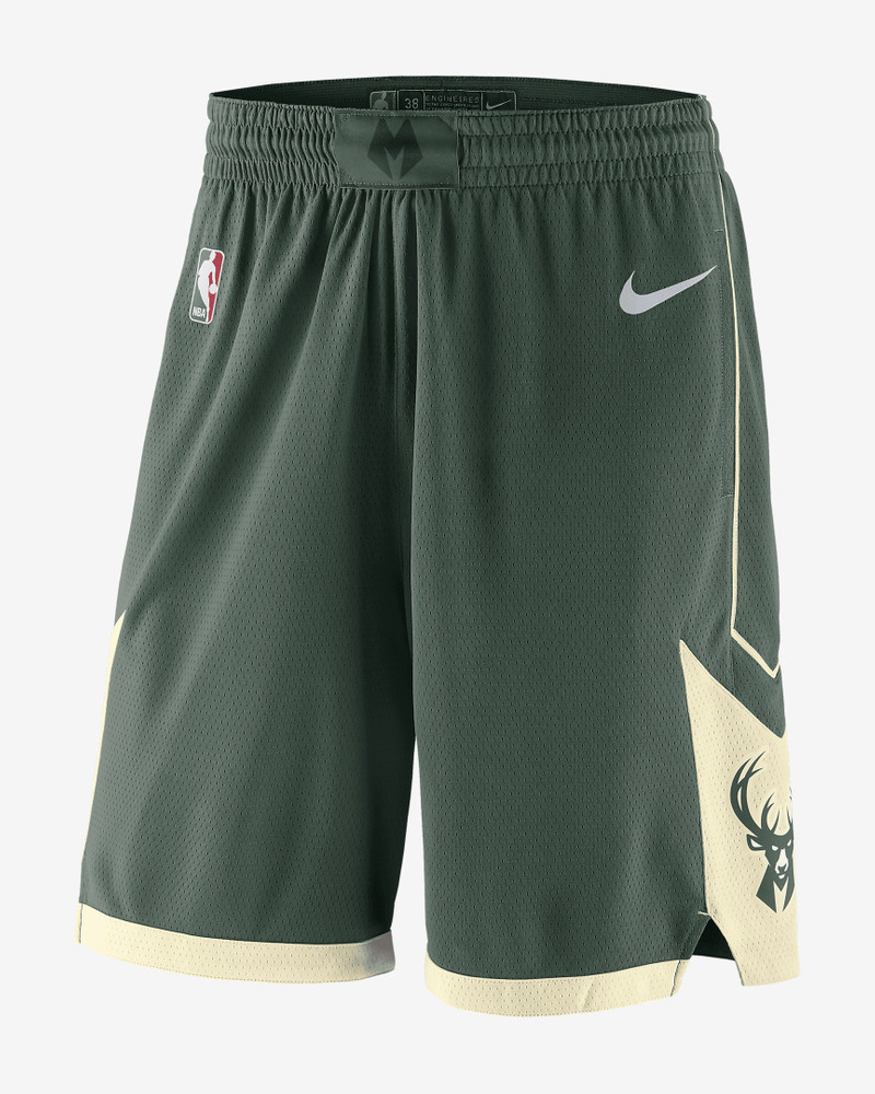 Milwaukee Bucks Icon Edition Nike Men's NBA Swingman Shorts - 1