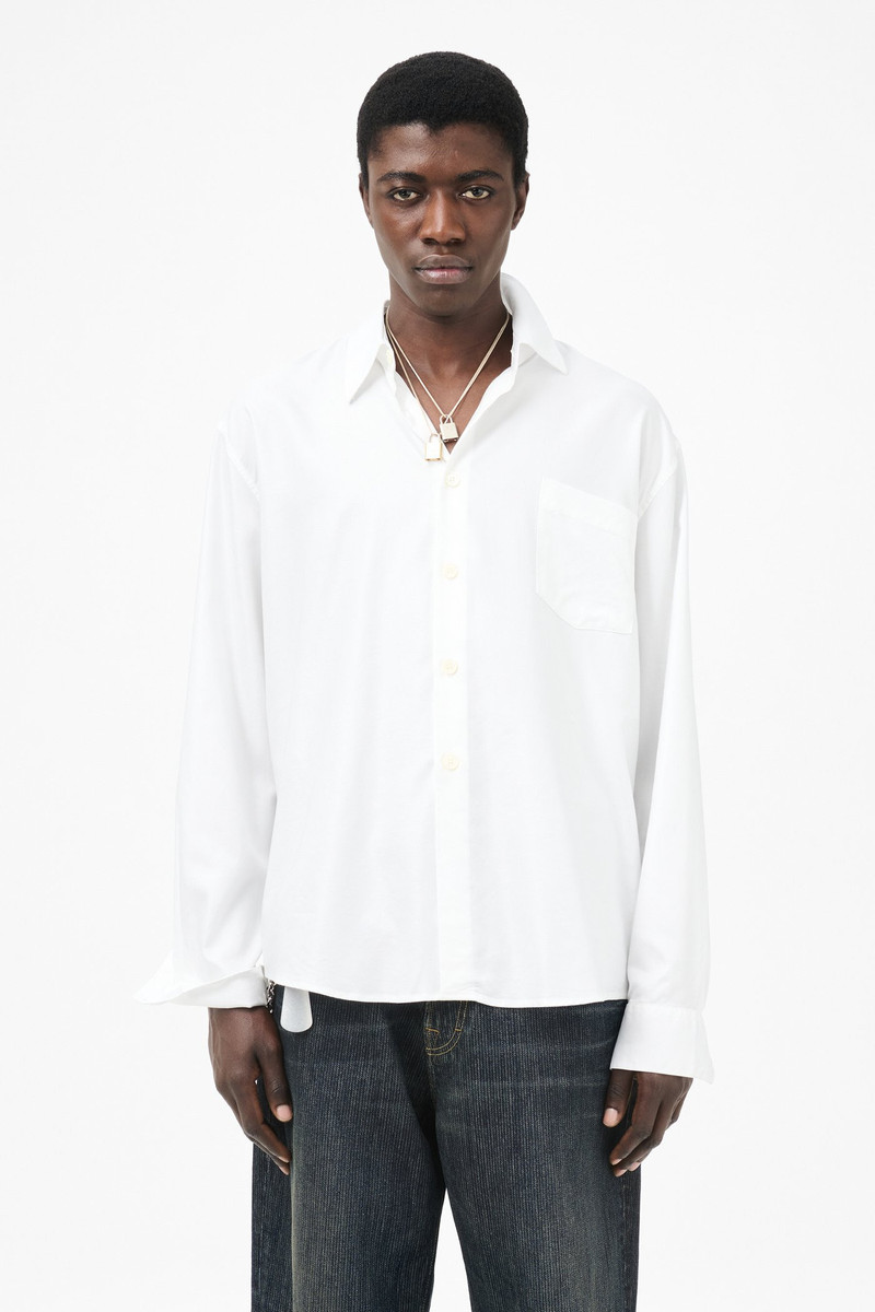 Beyond Shirt Static White Liquid Oxford 3