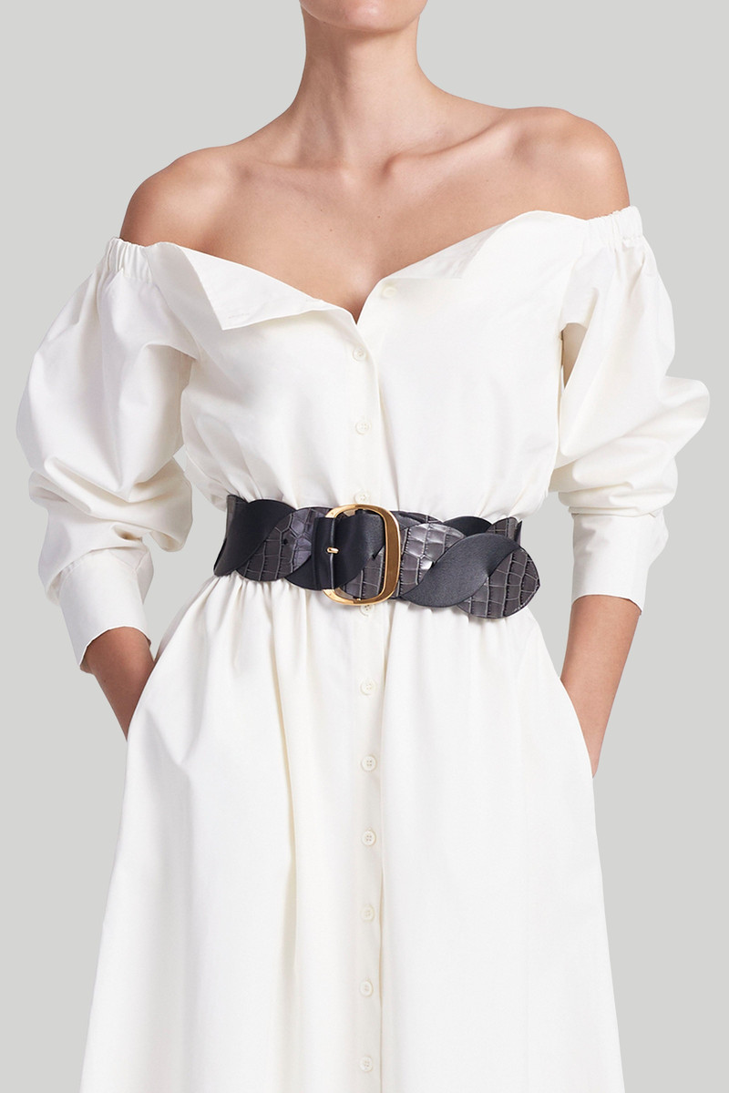 Altuzarra 'TWIST' BRAID BELT outlook
