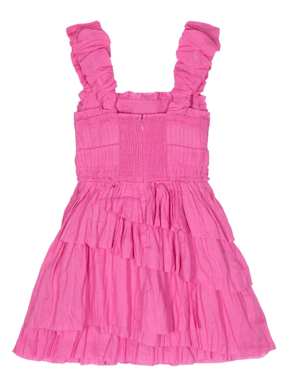 Cole smocked ramie dress - 2