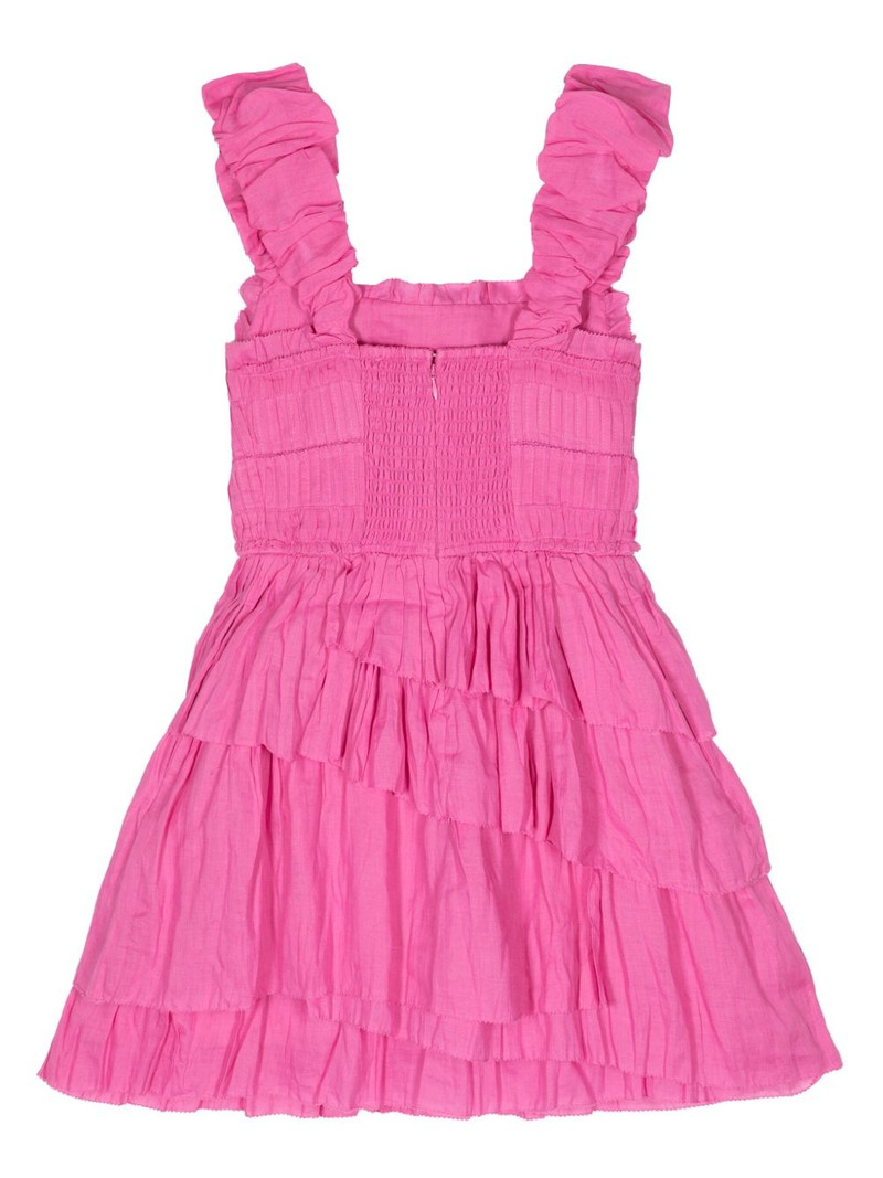 Sea Cole smocked ramie dress outlook