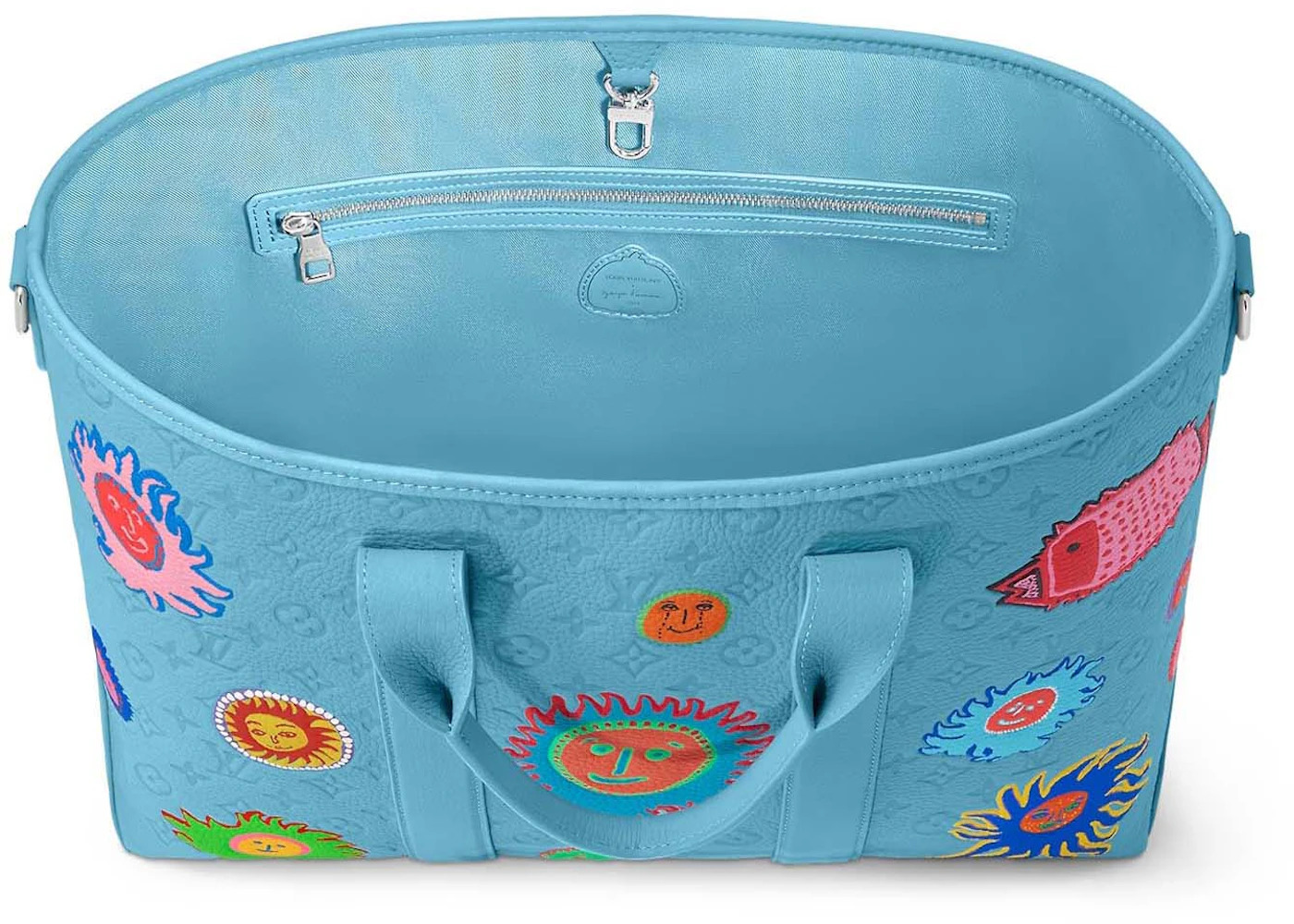 Louis Vuitton LV x YK Weekend Tote Blue - 3