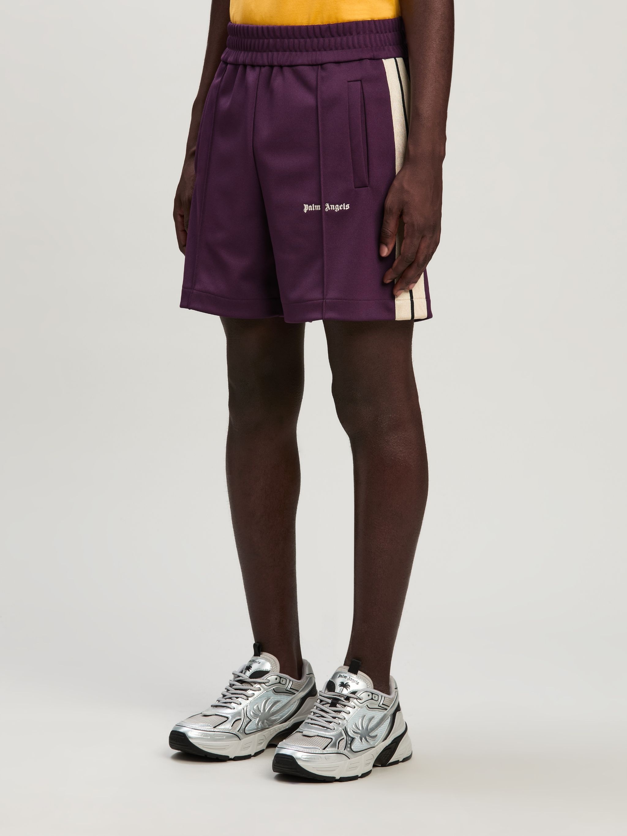 CLASSIC LOGO TRACK SHORTS - 4