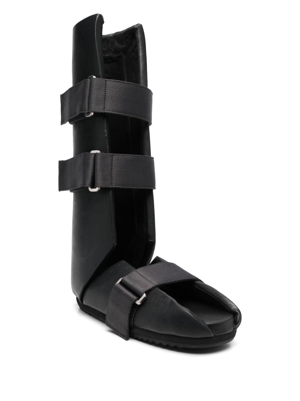 Splint leather knee boots - 2