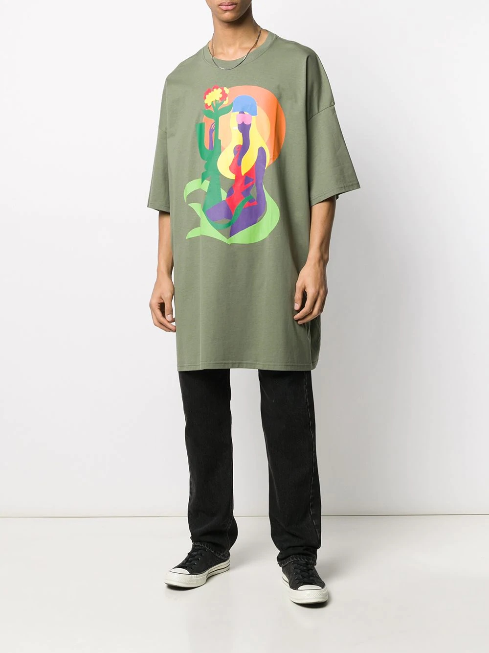 x Swizz Beatz Todd James oversized T-shirt - 2