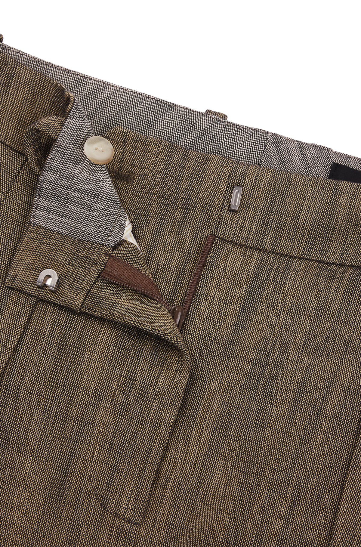 REGULAR-FIT TROUSERS WITH PLEATED FRONT - 6