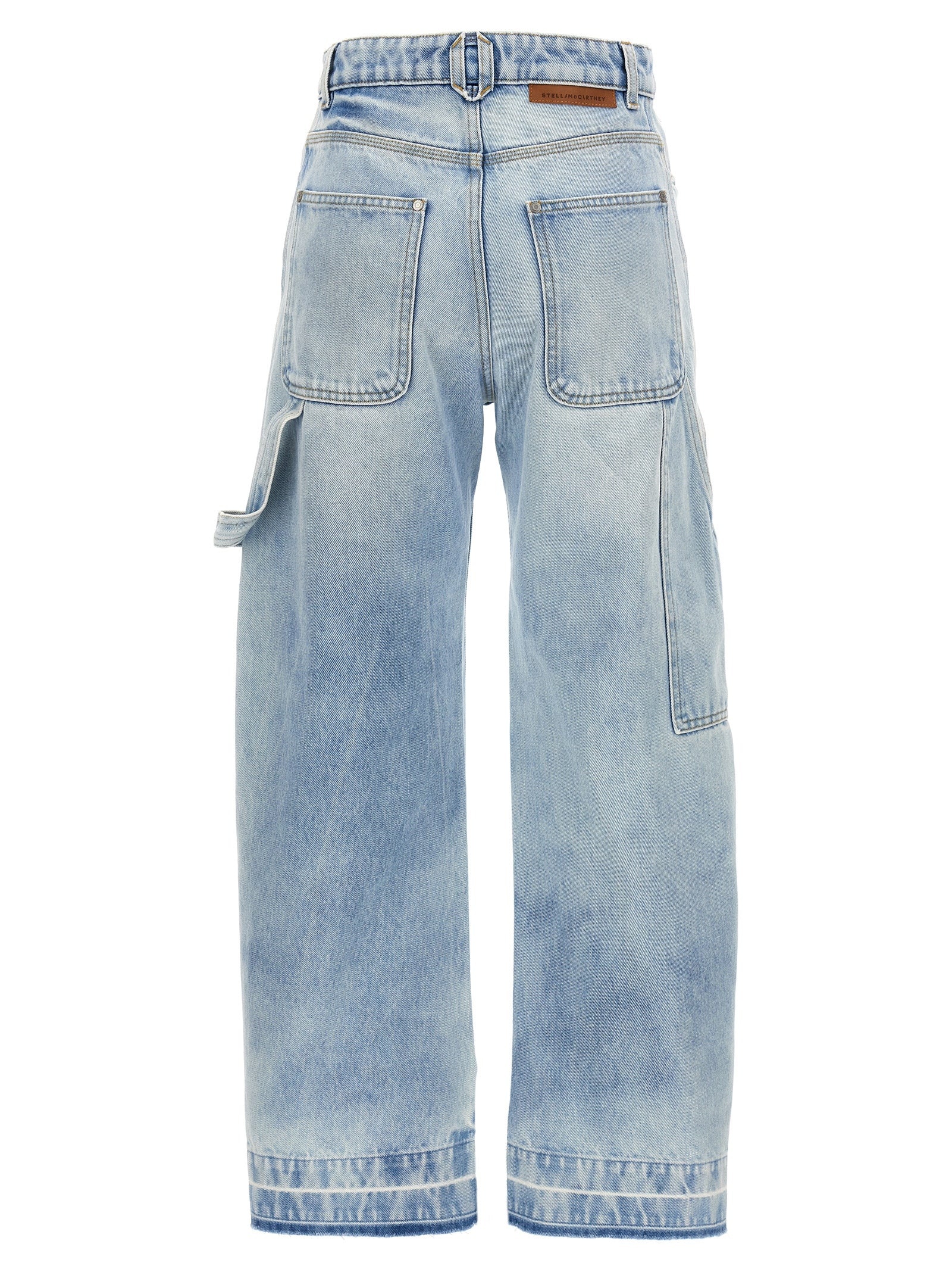 STELLA MCCARTNEY - Banana leg Utility jeans | Leam Roma