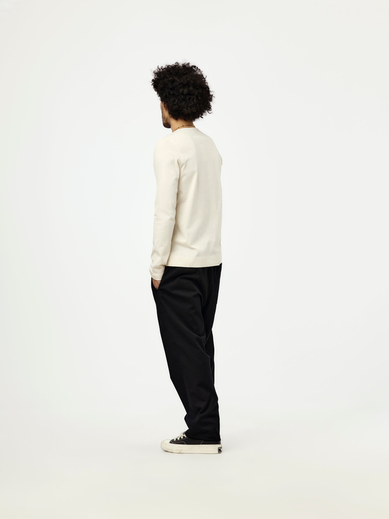 Dries Van Noten HEBTON LONG SLEEVED T-SHIRT (OFF WHITE) outlook
