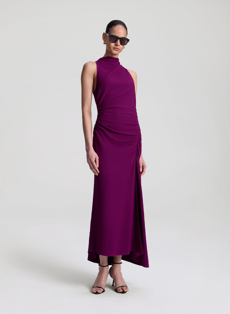Inez Textured Midi Dress 4