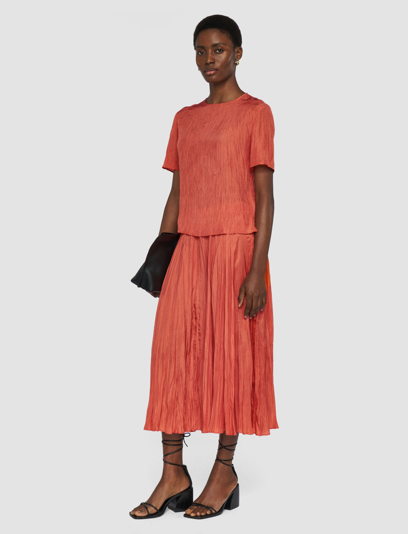 JOSEPH Brunet Habotai Silk Top outlook