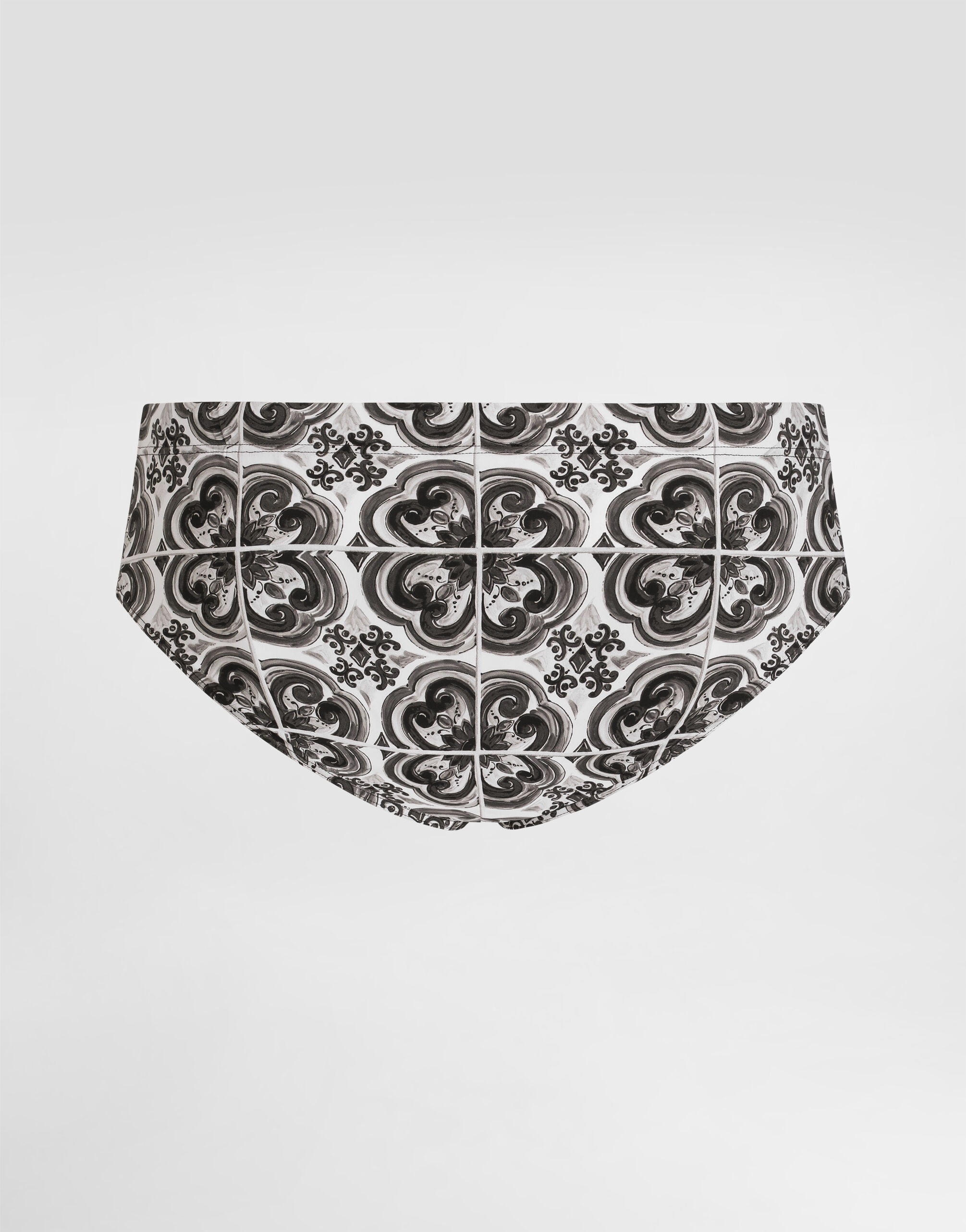 Majolica-print swim briefs - 3