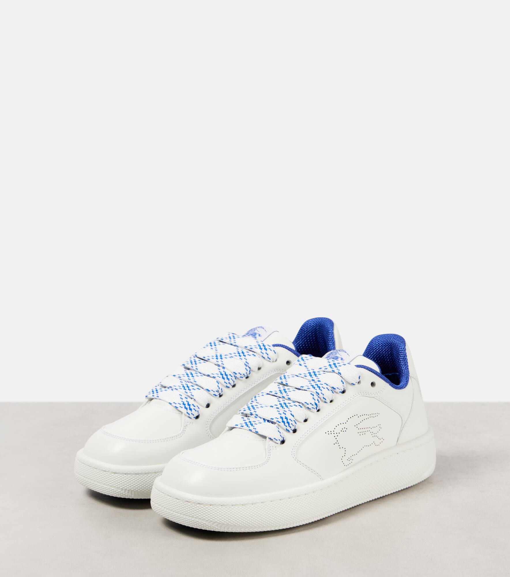 New Box leather sneakers - 4