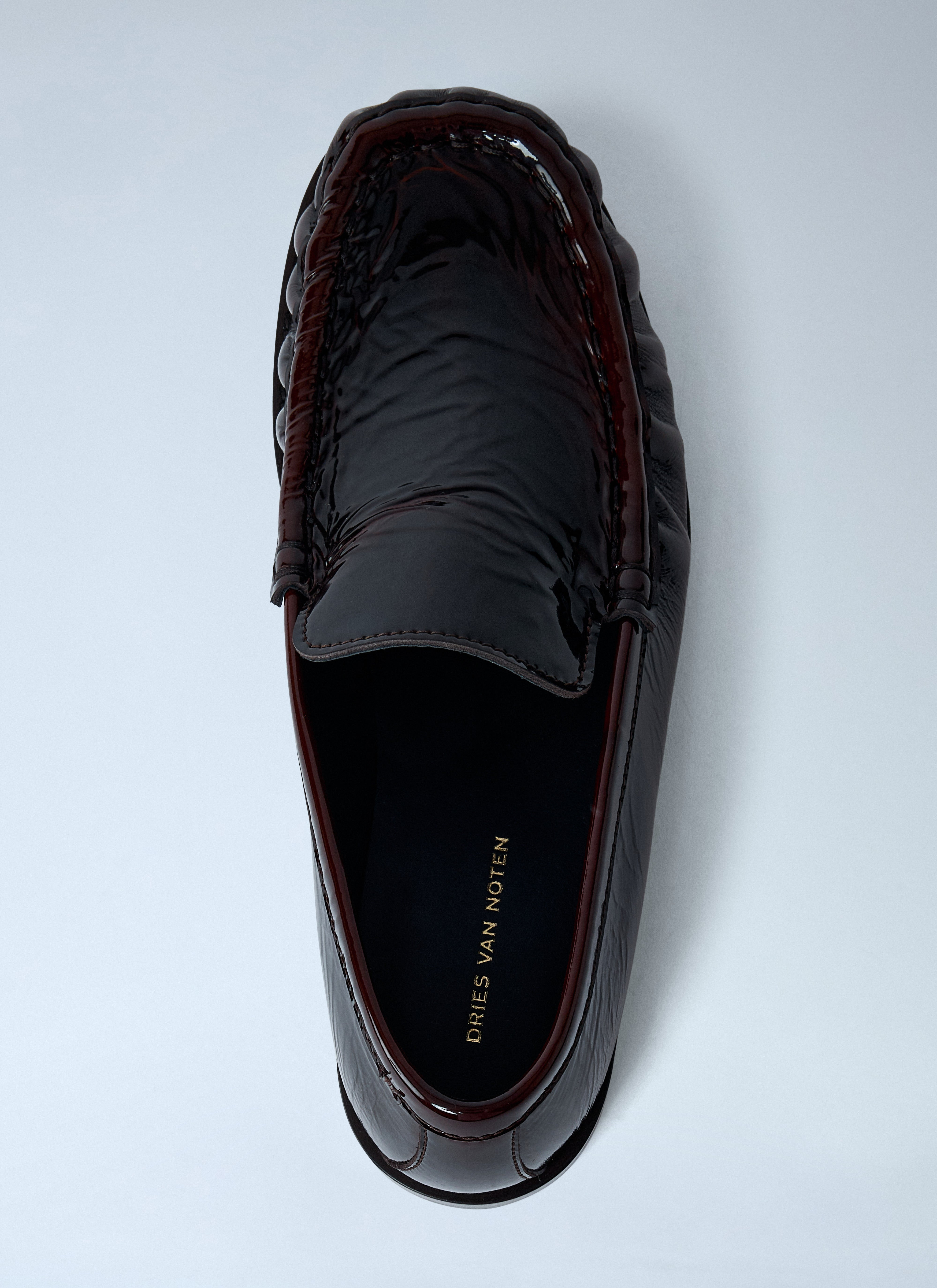 Dries Van Noten Women Patent Leather Loafers - 6