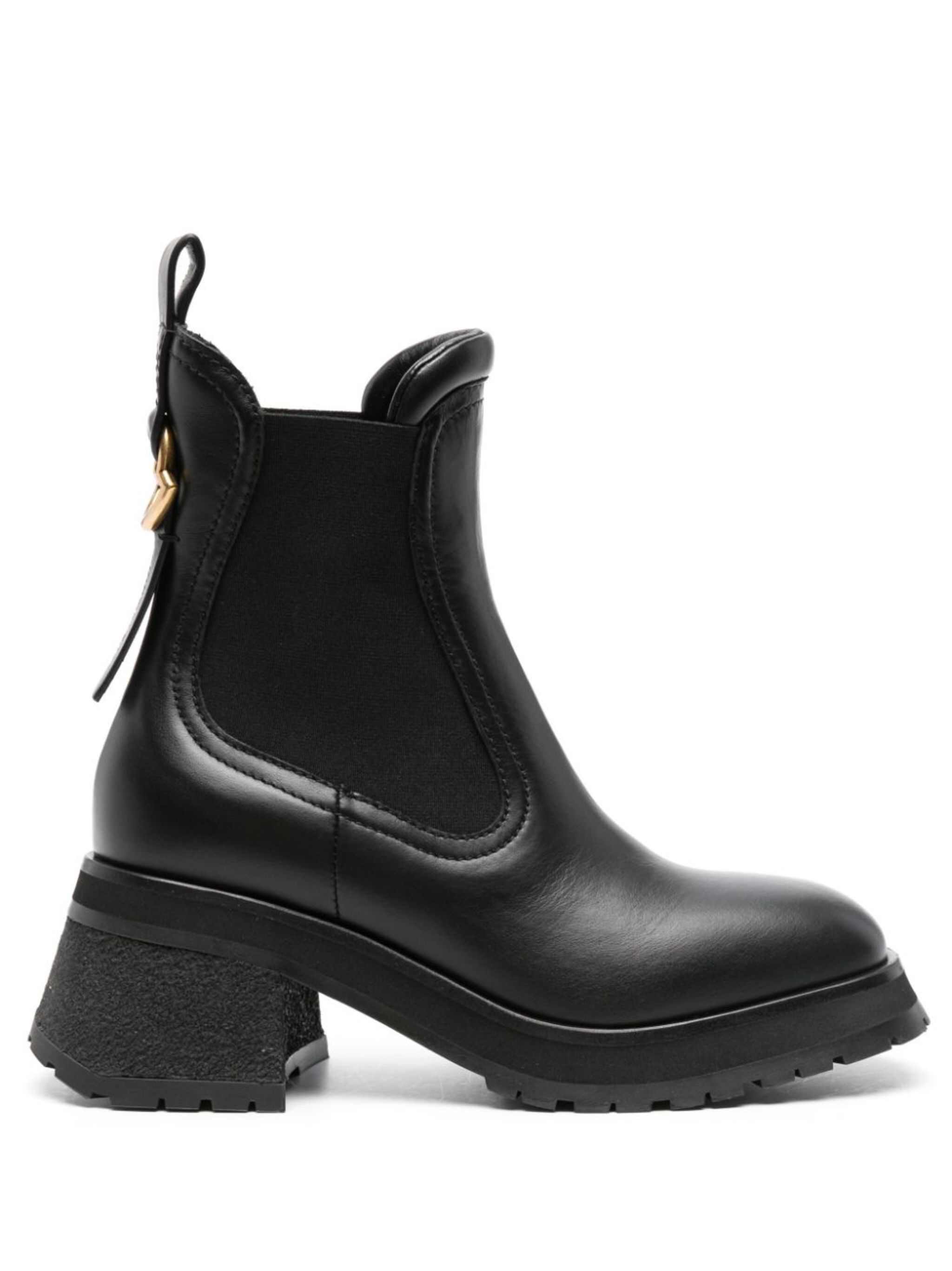 Gigi 70mm leather Chelsea boots - 1
